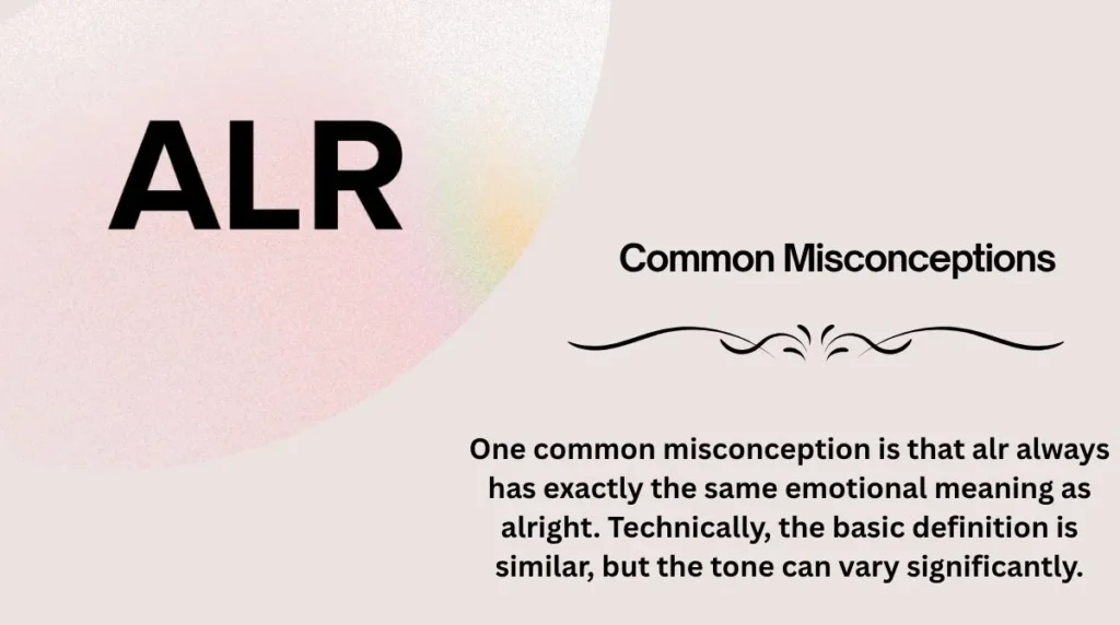 Common Misconceptions