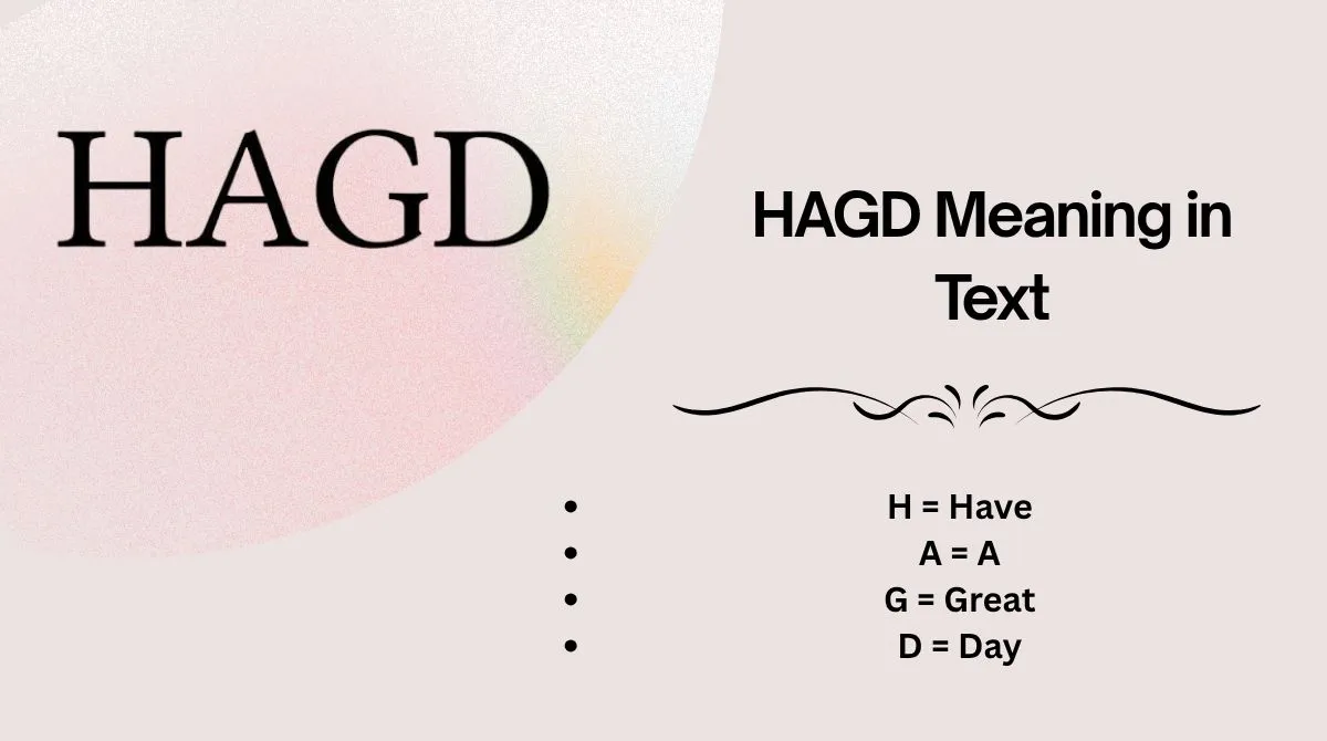 HAGD Meaning in Text