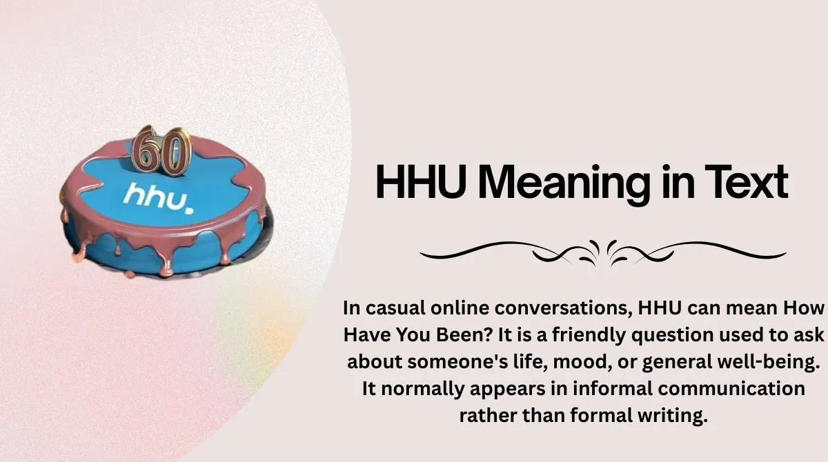 HHU Meaning in Text