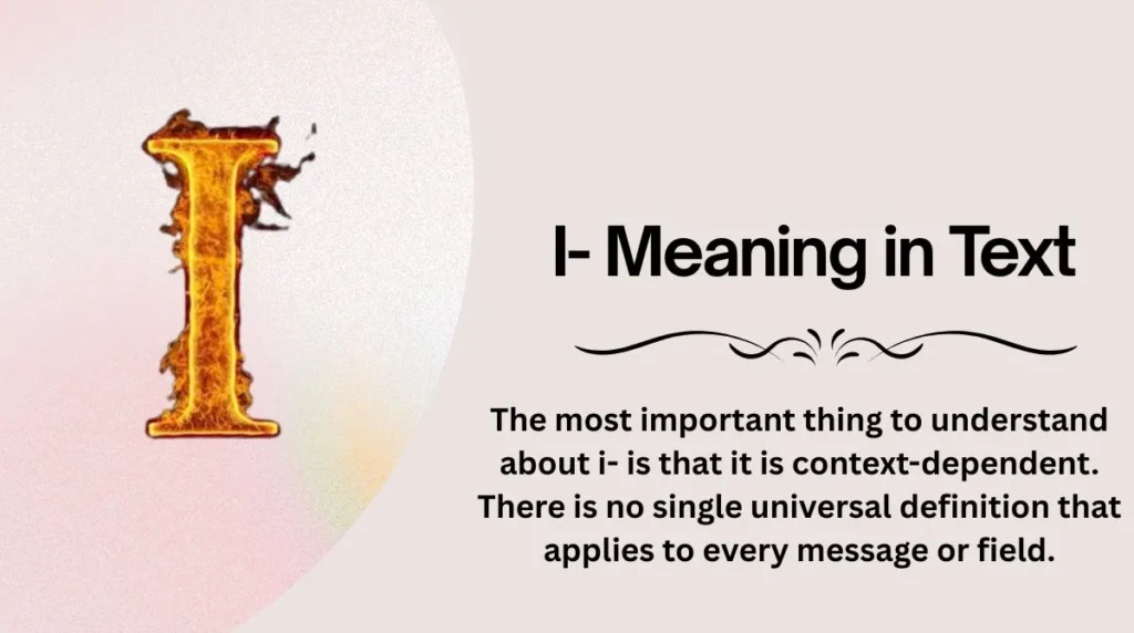 I- Meaning in Text