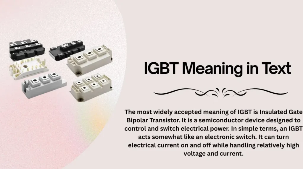 IGBT Meaning in Text