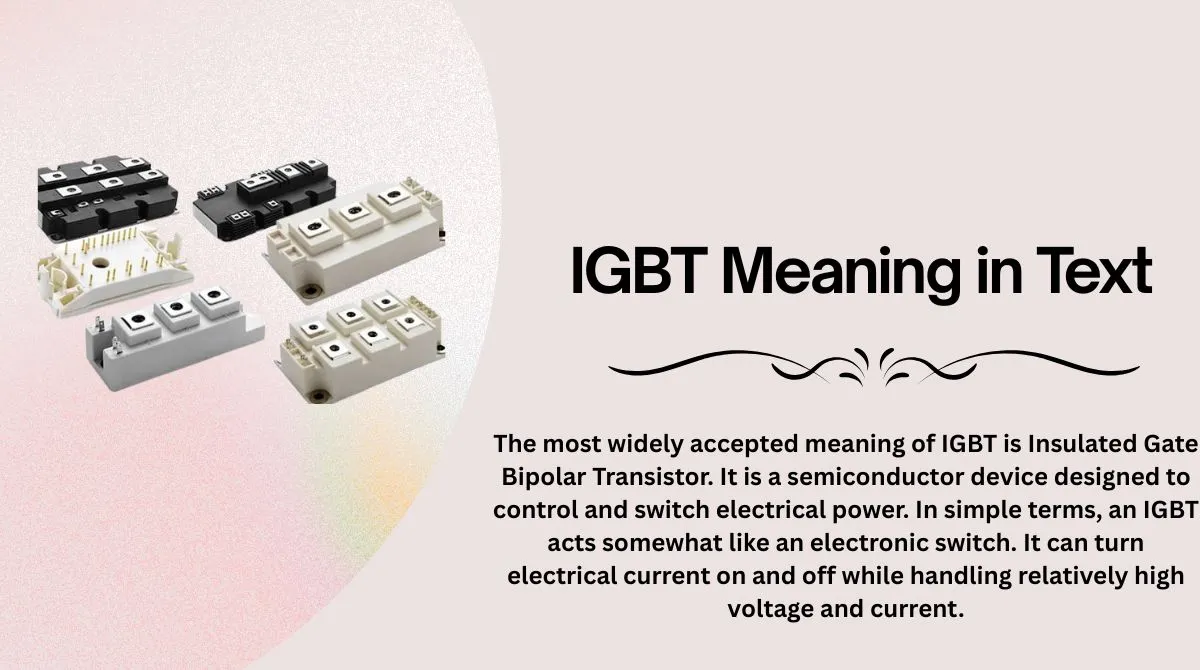 IGBT Meaning in Text