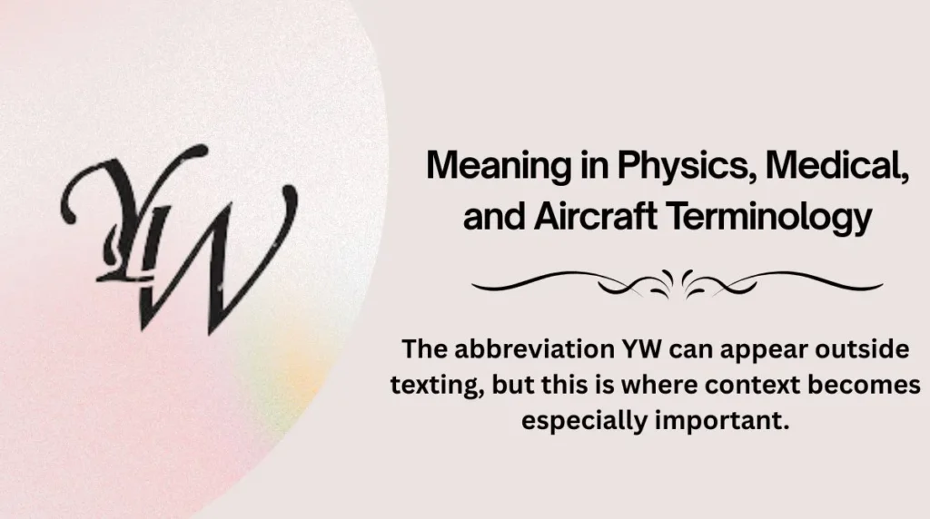 Meaning in Physics, Medical, and Aircraft Terminology