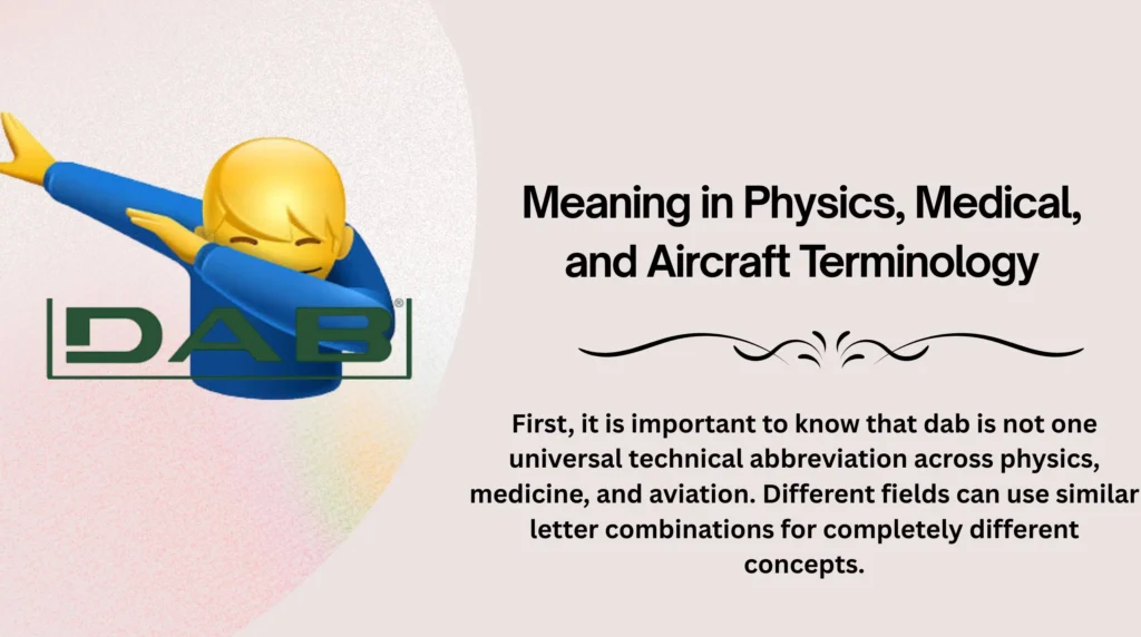 Meaning in Physics, Medical, and Aircraft Terminology