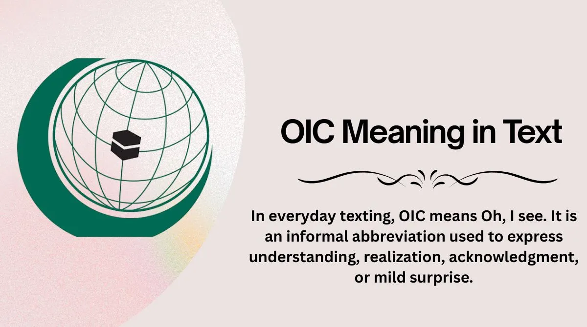 OIC Meaning in Text
