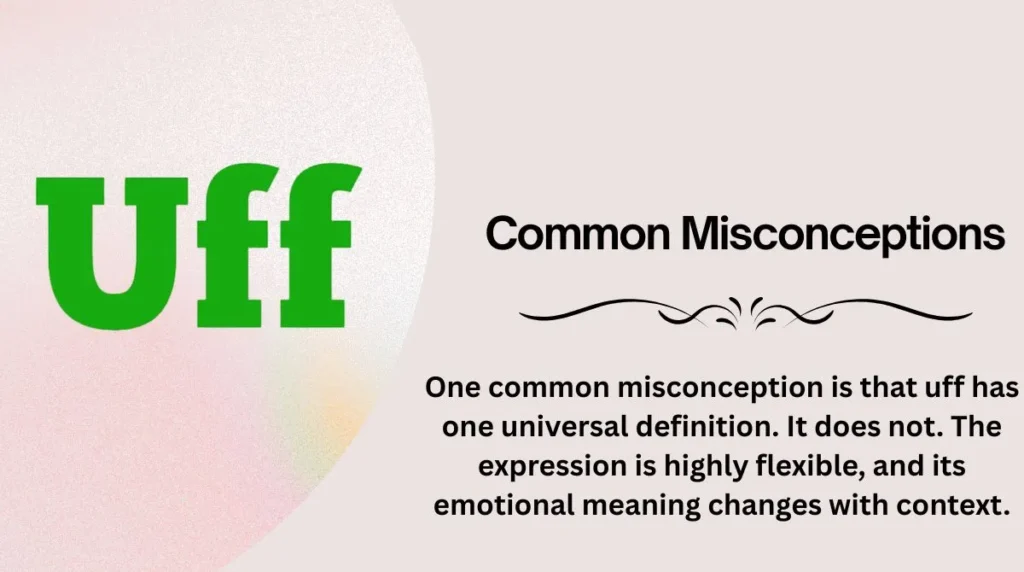 Common Misconceptions