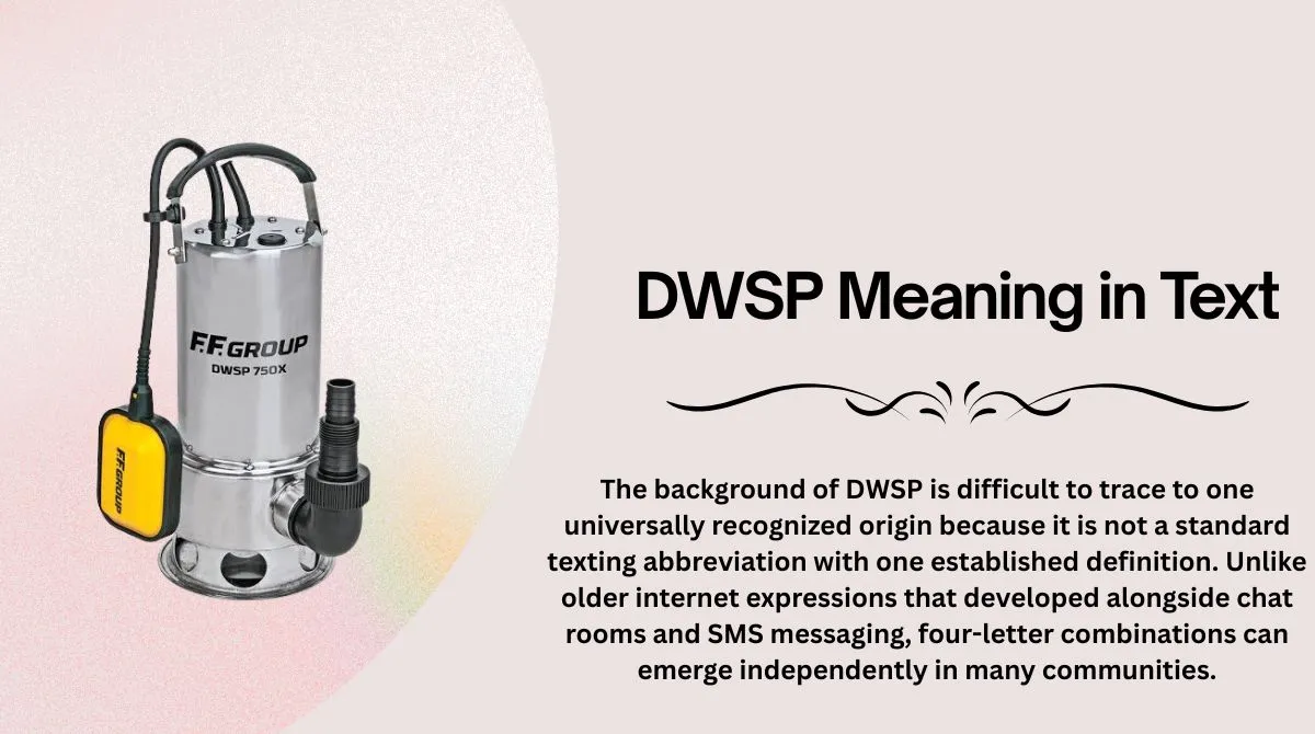 DWSP Meaning in Text