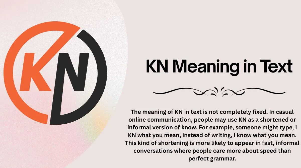 KN Meaning in Text